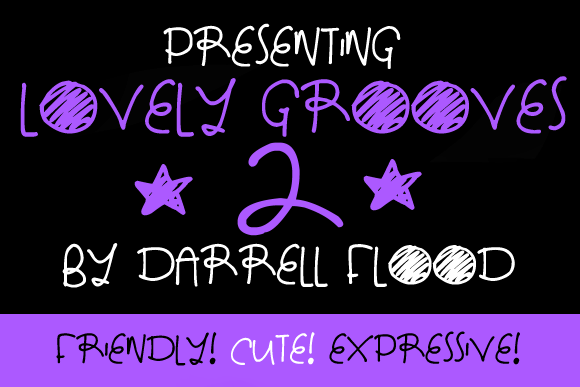 Lovely Grooves 2 font